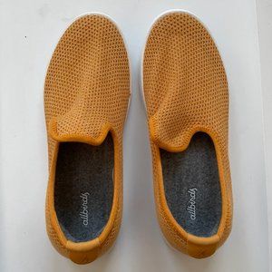 Allbirds Women's Tree Lounger Slip Ons, size 9, never worn, in orange
